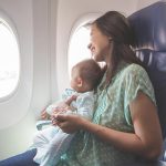 Il neonato in aereo