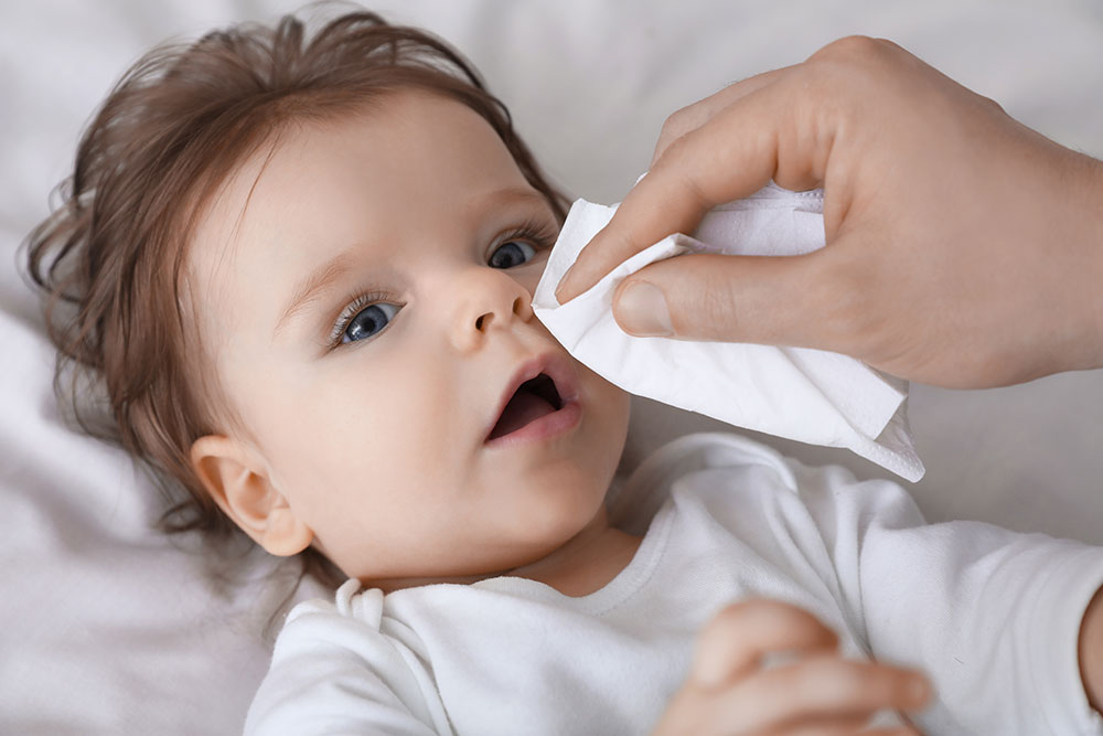 Lavados nasales según la edad del bebé 