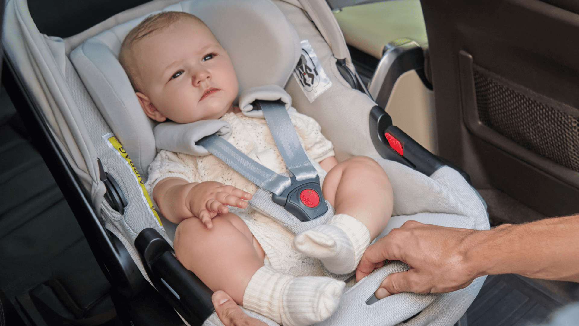 Postura y respiración durante el uso de la silla de coche